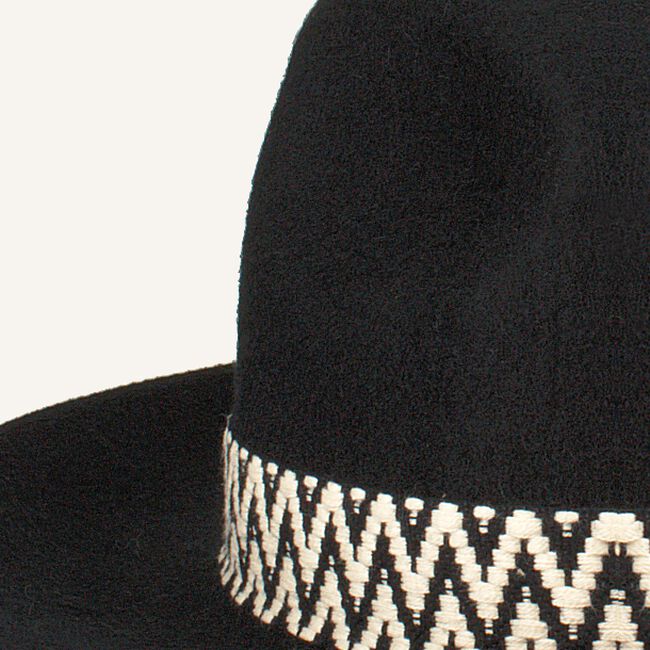 Zwarte NIKKIE Hoed MOTOR WESTERN HAT Zwarte NIKKIE Hoed MOTOR WESTERN HAT - large