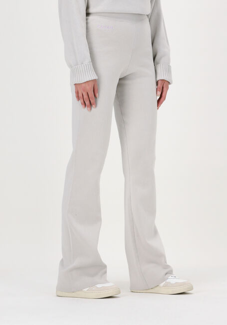 Beige XAVAH Flared broek HEAVY KNIT FLAIRPANT - large