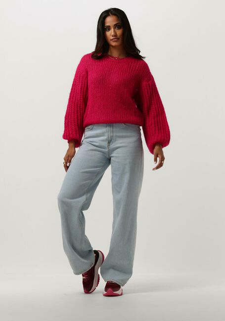 Roze POM AMSTERDAM Trui FIERY PINK - large