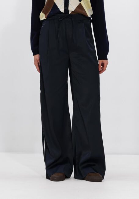 Donkerblauwe GESTUZ Wijde broek GZBICCA HW PANTS - large