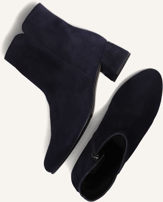 Blauwe GABOR Enkellaarsjes 680.3 Blauwe GABOR Enkellaarsjes 680.3 - large