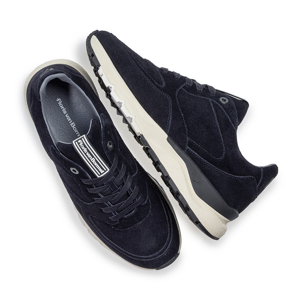 Blauwe FLORIS VAN BOMMEL Sneakers De Treener 07.02 - medium