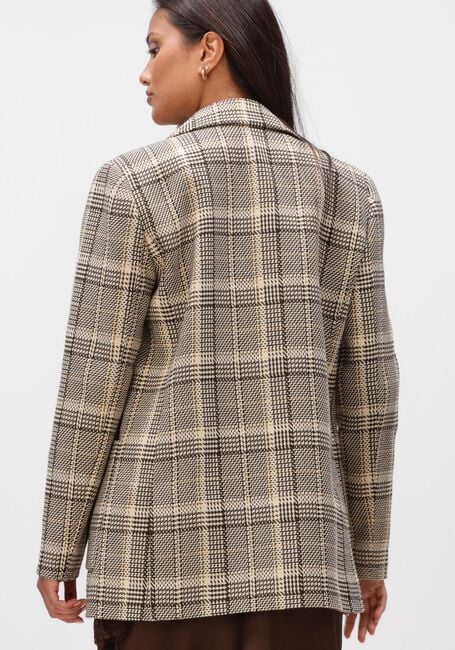 Bruine HAUTE L'AMITI&Eacute; Blazer BLANKET CHECK BLAZER - large
