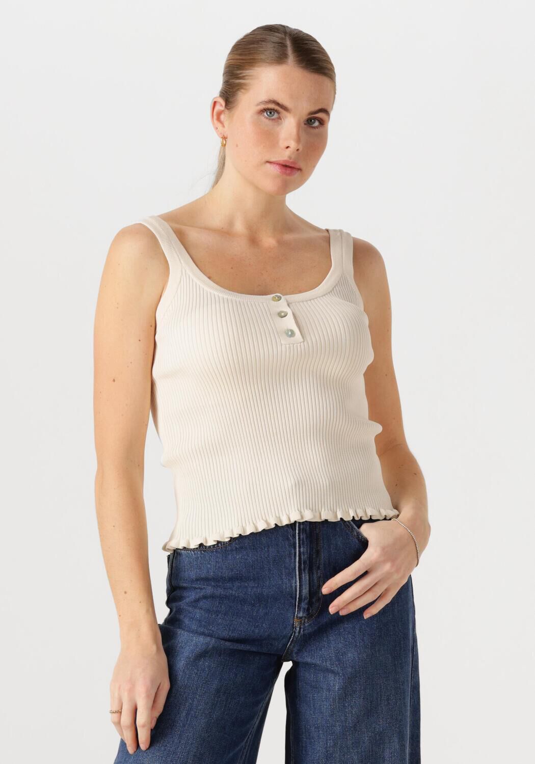 SILVIAN HEACH Dames Tops & T-shirts Gpp25035to Gebroken Wit
