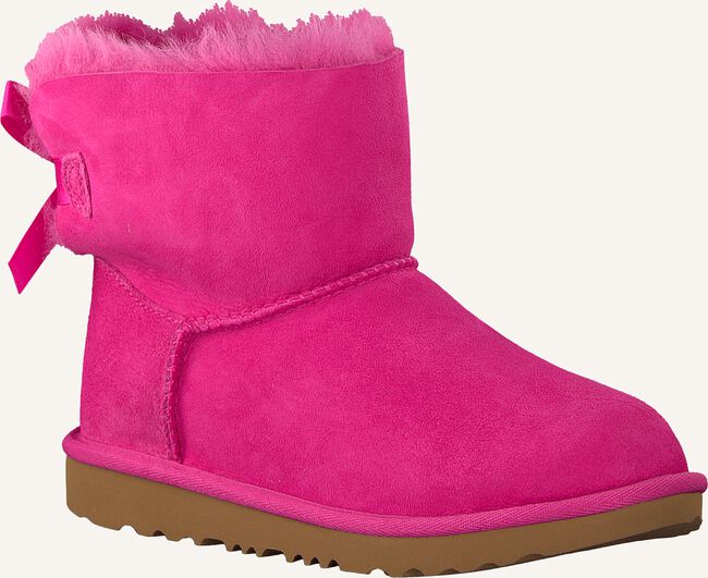 Roze UGG Vachtlaarzen MINI BAILEY BOW II KIDS Roze UGG Vachtlaarzen MINI BAILEY BOW II KIDS - large