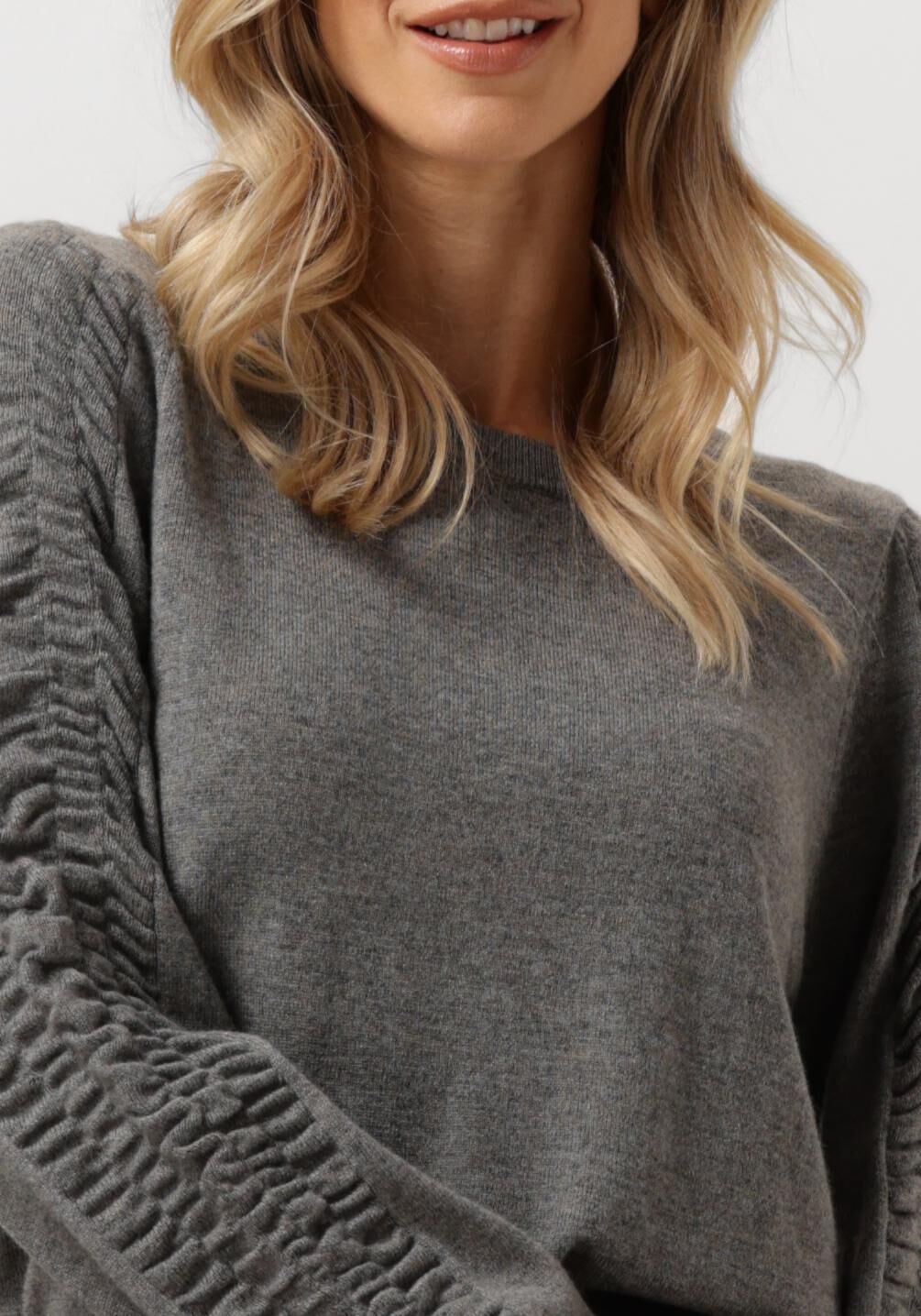 DANTE6 Dames Truien & Vesten Pardon Fancy Sweater Grijs