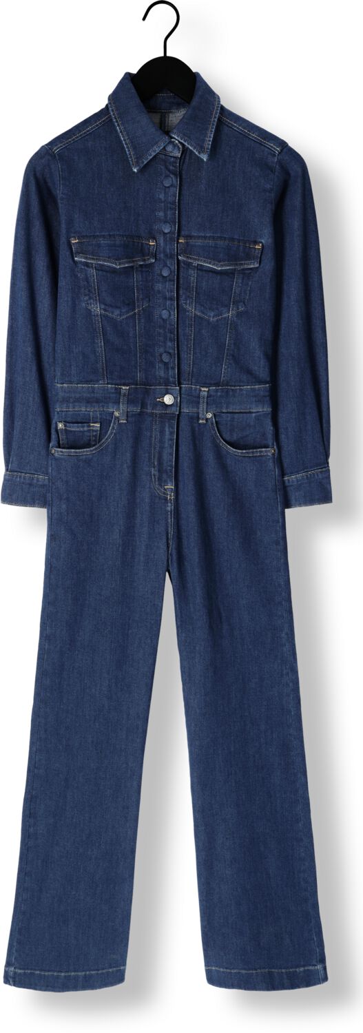 7 FOR ALL MANKIND Dames Jumpsuits Luxe Jumpsuit Cove Blauw