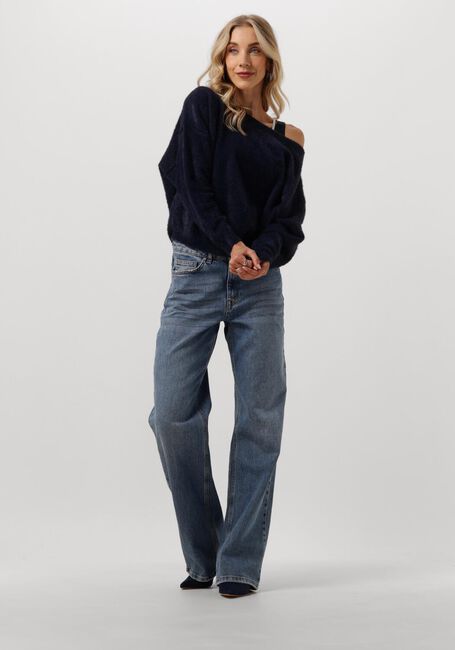 Donkerblauwe NUKUS Trui MATILDE PULLOVER SOFT Donkerblauwe NUKUS Trui MATILDE PULLOVER SOFT - large