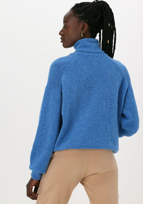 Blauwe 10DAYS Coltrui SOFT TURTLENECK SWEAT - large
