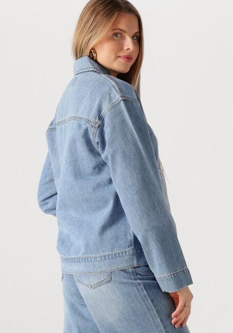 Lichtblauwe OBJECT Spijkerjas OBJROSIE RE L/S OVERSHIRT - large