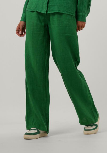 Groene BY-BAR Pantalon ROBYN LINEN PANT5 - large