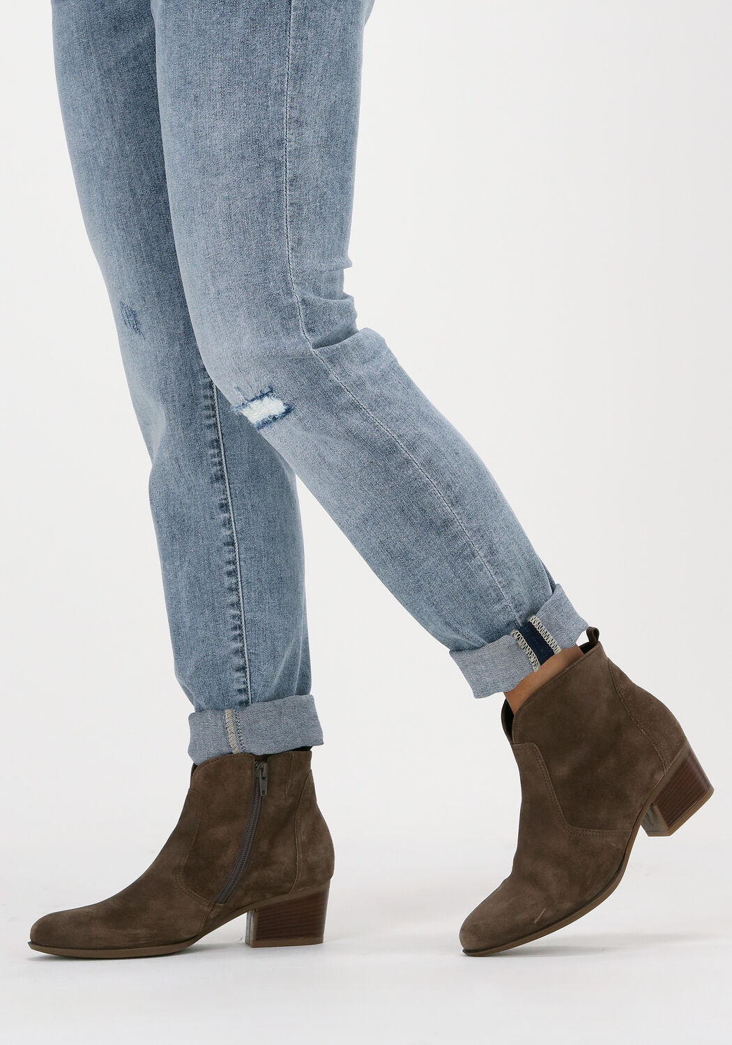 Taupe GABOR Enkellaarsjes 680.1 | Omoda