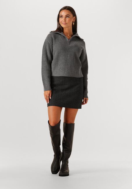 Donkergrijze ENVII Minirok ENARIZONA SKIRT 7285 - large