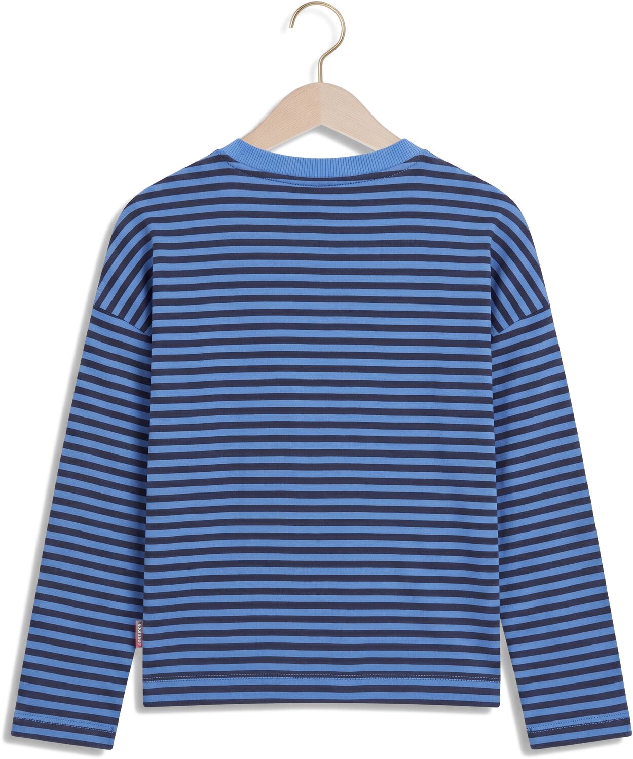 THE NEW CHAPTER Jongens Polo's & T-shirts Lou Longsleeve Blauw