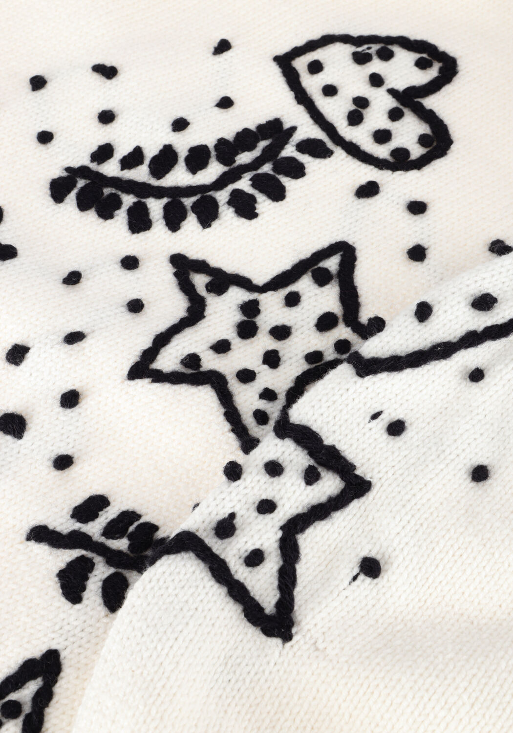 Witte FABIENNE CHAPOT Trui EDO SHORT SLEEVE PULLOVER - large