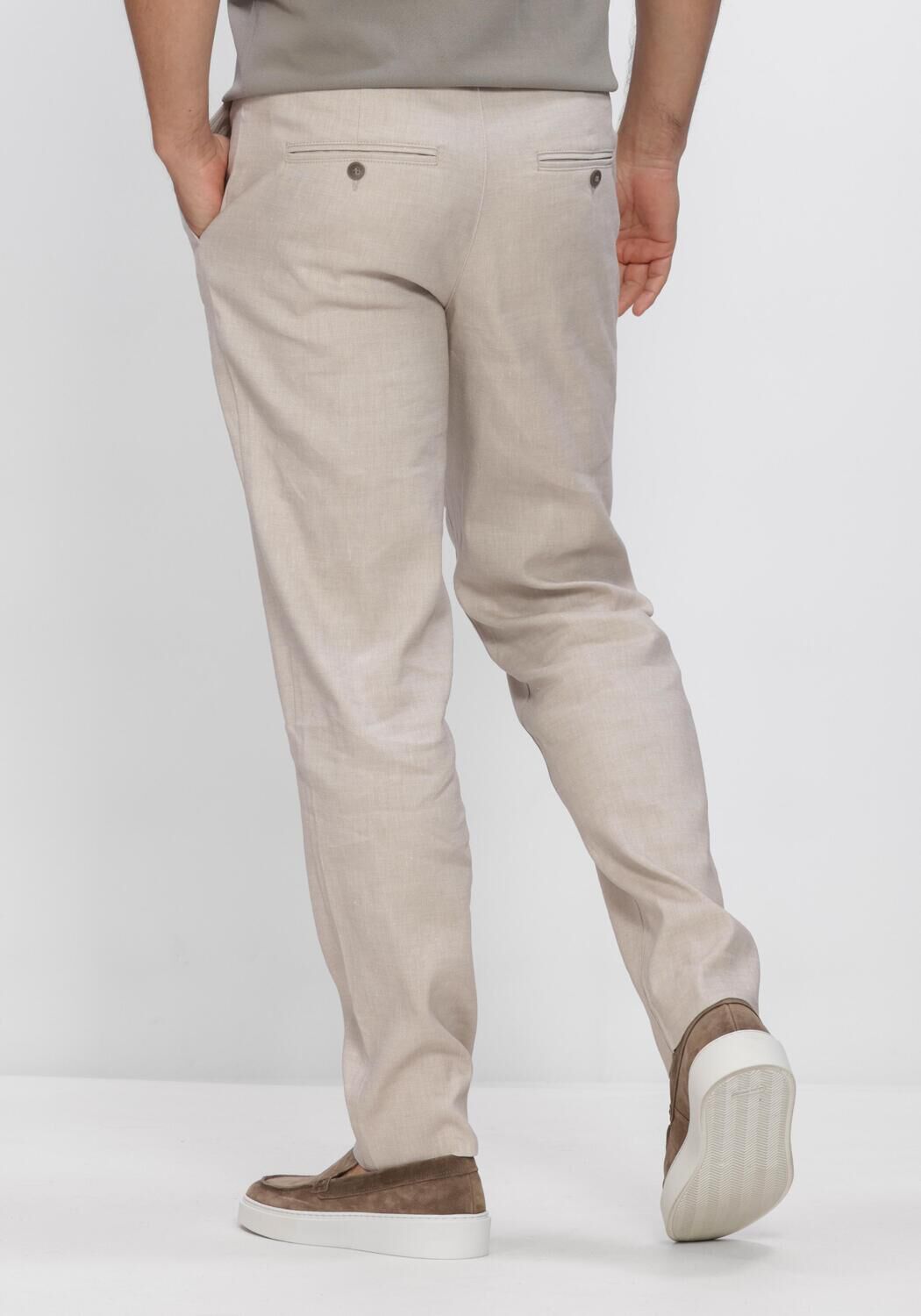 Beige PLAIN Chino ALVIN PL - large