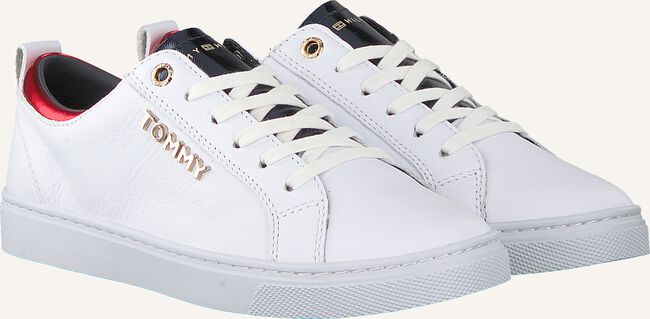 Witte TOMMY HILFIGER Lage sneakers CITY SNEAKER METALLIC Witte TOMMY HILFIGER Lage sneakers CITY SNEAKER METALLIC - large