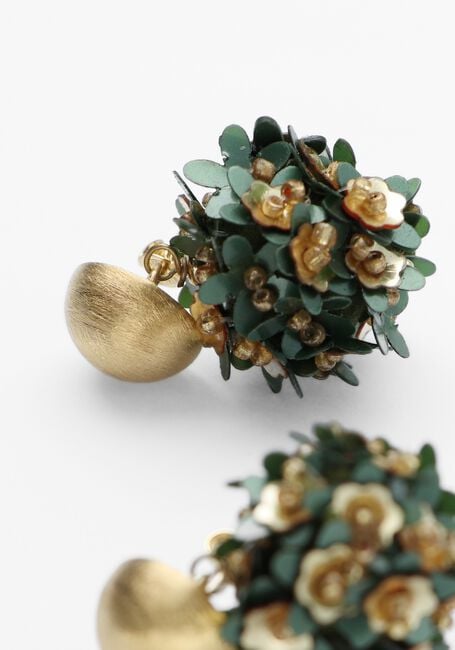 Groene LOTT. GIOIELLI Sieraad SEQUIN FLOWER GLOBE EARRINGS S Groene LOTT. GIOIELLI Sieraad SEQUIN FLOWER GLOBE EARRINGS S - large