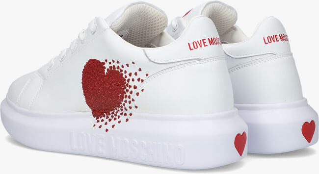 Witte LOVE MOSCHINO Lage sneakers JA15154 - large
