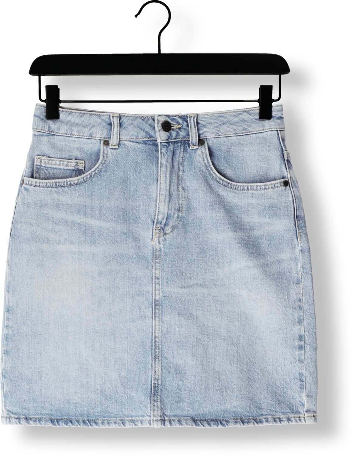 OBJECT Dames Rokken Objellen Hw Short Denim Skirt Div Lichtblauw