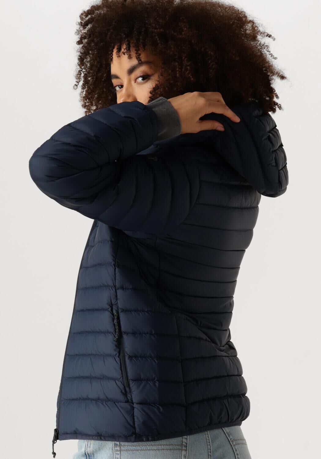 PEAK PERFORMANCE Dames Jassen W Down Liner Hood Jacket Blauw