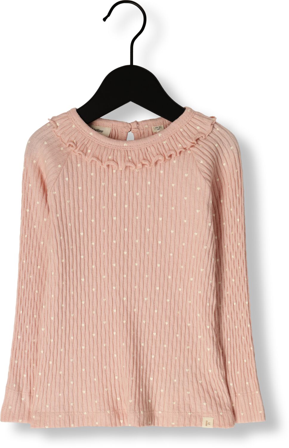 LIL' ATELIER Meisjes Tops & T-shirts Nmfficudia Ls Slim Top Lil Lichtroze