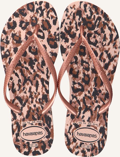 Roze HAVAIANAS Teenslippers SLIM ANIMALS Roze HAVAIANAS Teenslippers SLIM ANIMALS - large