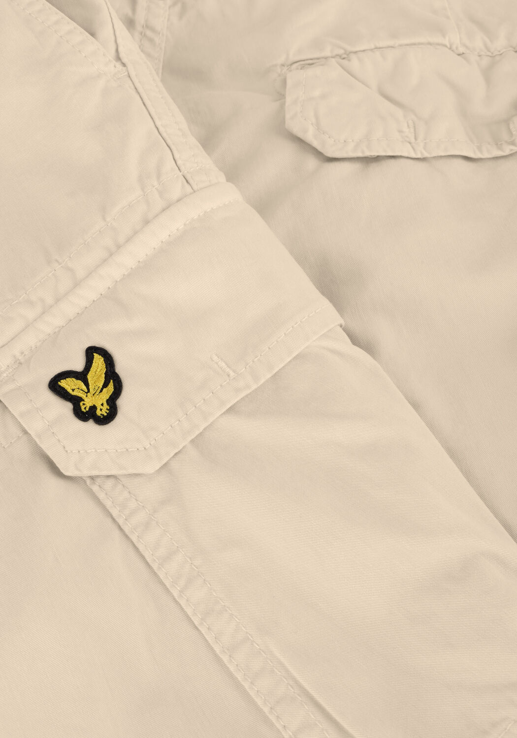 Beige LYLE & SCOTT Korte broek WEMBLEY CARGO SHORT - large