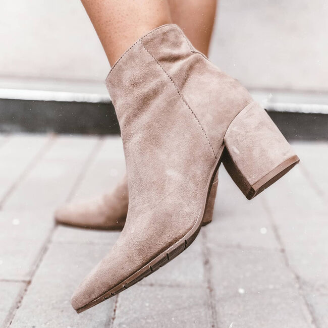 Beige NOTRE-V Enkellaarsjes AI30 Beige NOTRE-V Enkellaarsjes AI30 - large