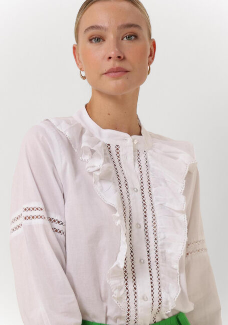 Gebroken wit LOLLYS LAUNDRY Blouses RIKSHAW SHIRT - large