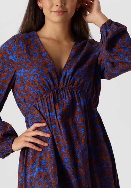 Blauwe YDENCE Mini jurk DRESS JAELY - large