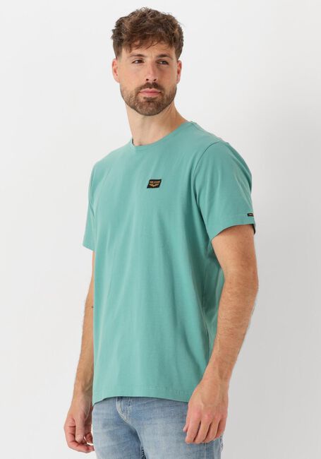 Groene PME LEGEND T-shirt SHORT SLEEVE R-NECK GUYVER TEE - large