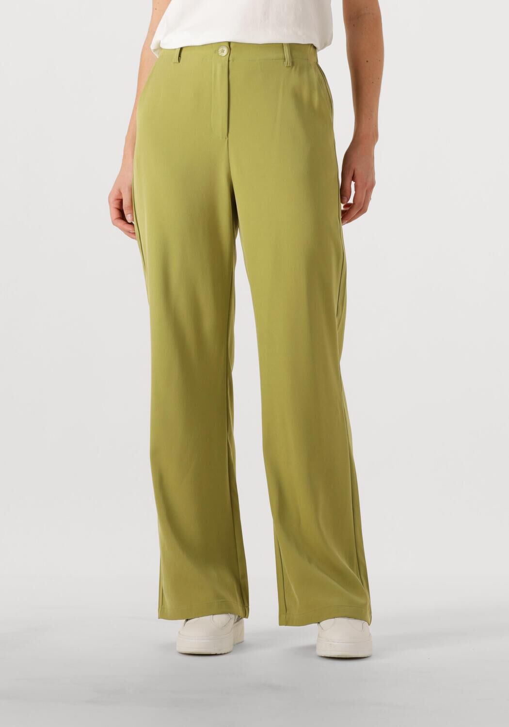 YDENCE Dames Broeken Pants Solange (tall) Groen TALL