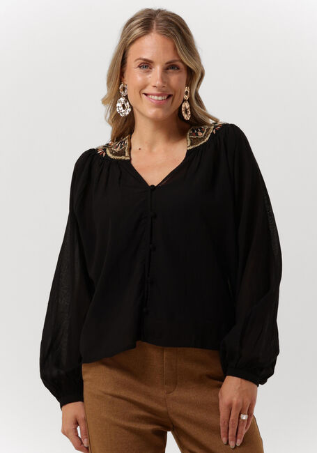 Zwarte LOUIZON Blouses WOOHOO TOP - large