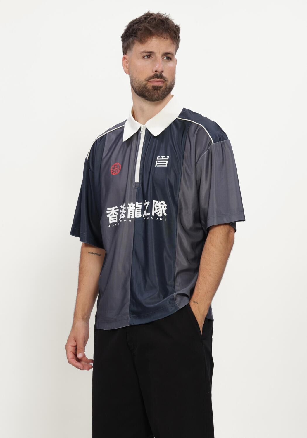 WOODBIRD Heren Polo's & T-shirts Wbhiro Sport Zip Polo Multi