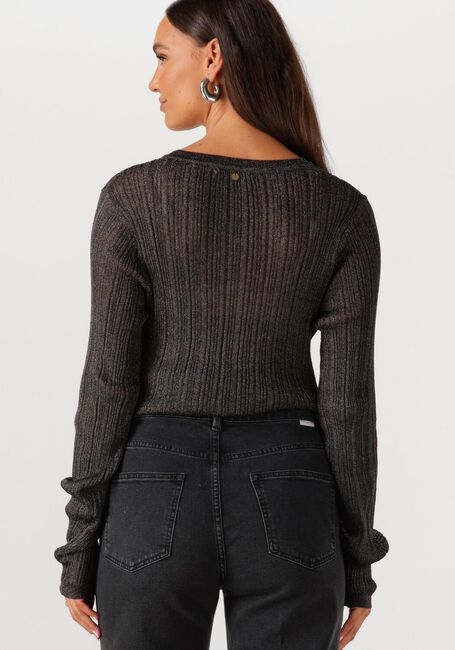 Zwarte CIRCLE OF TRUST T-shirt FREYA TOP - large