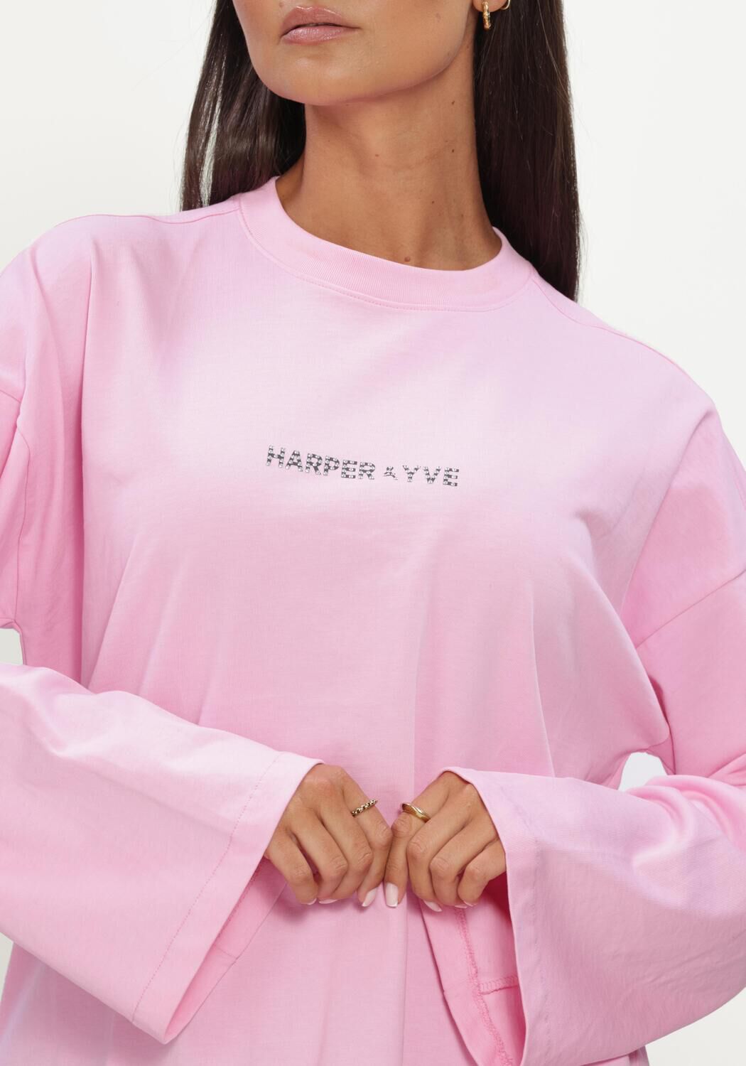 Roze HARPER & YVE Top TOMMY-LS - large