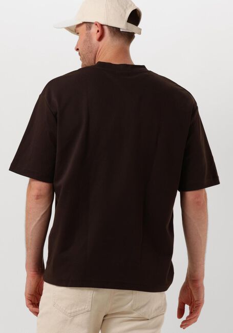 Bruine SELECTED HOMME T-shirt SLHLOOSEOSCAR SS O-NECK TEE NOOS - large