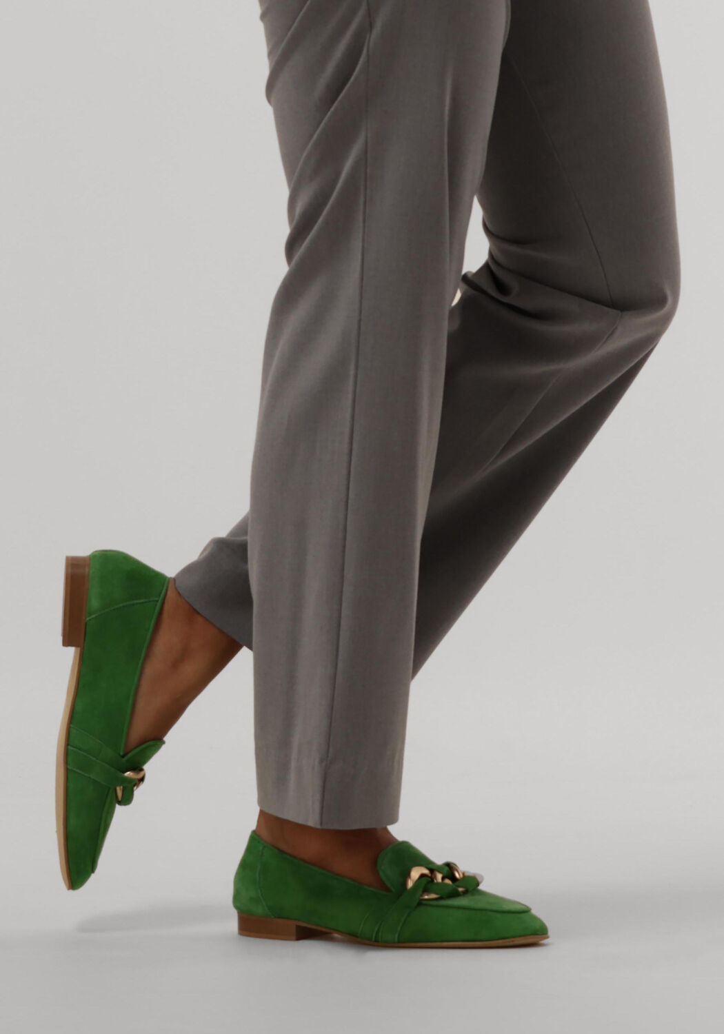 Groene NOTRE-V Loafers 06-27 - large