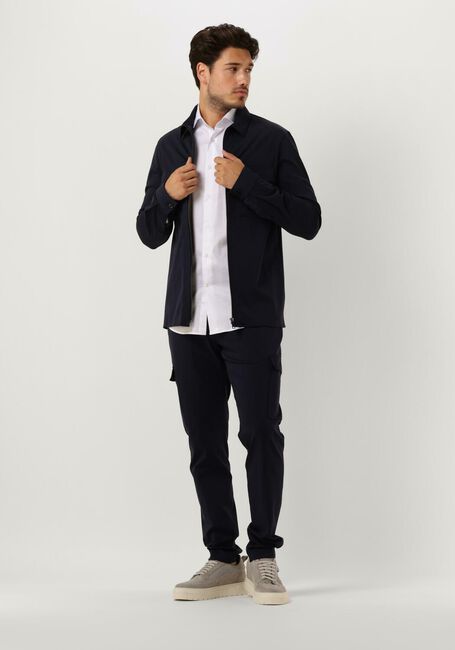 Donkerblauwe GENTI Overshirt S8286-1967 - large