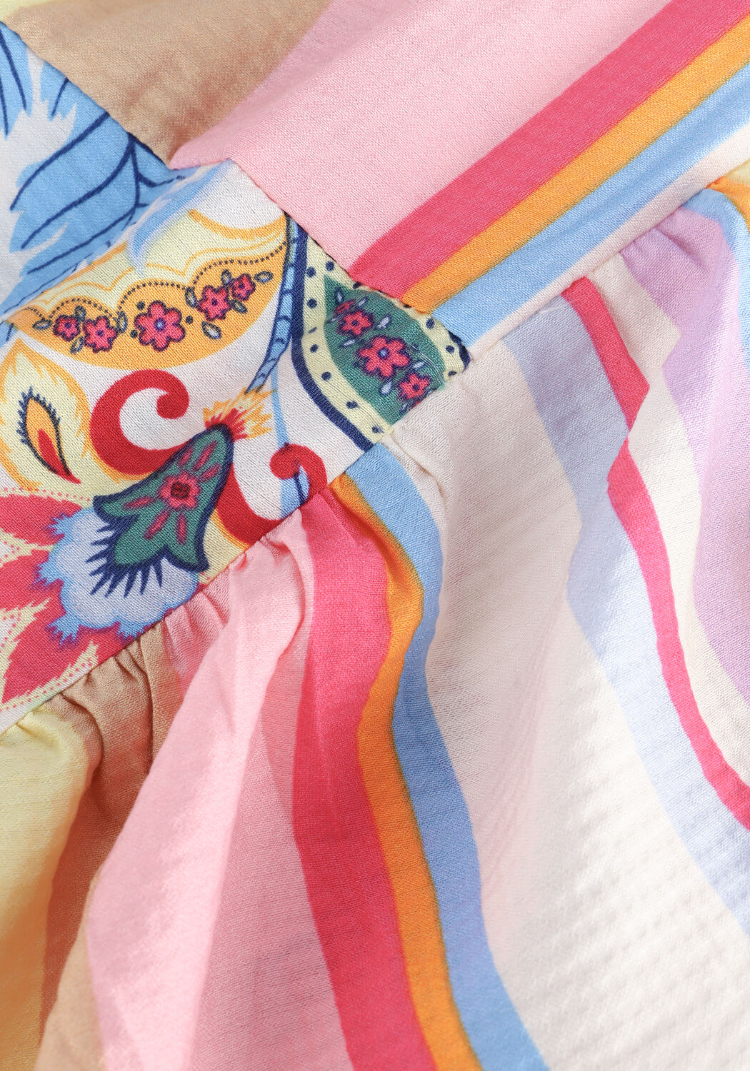 Multi Y.A.S. Maxi jurk YASPAIZAJANA 3/4 MAXI DRESS S. - FEST - large