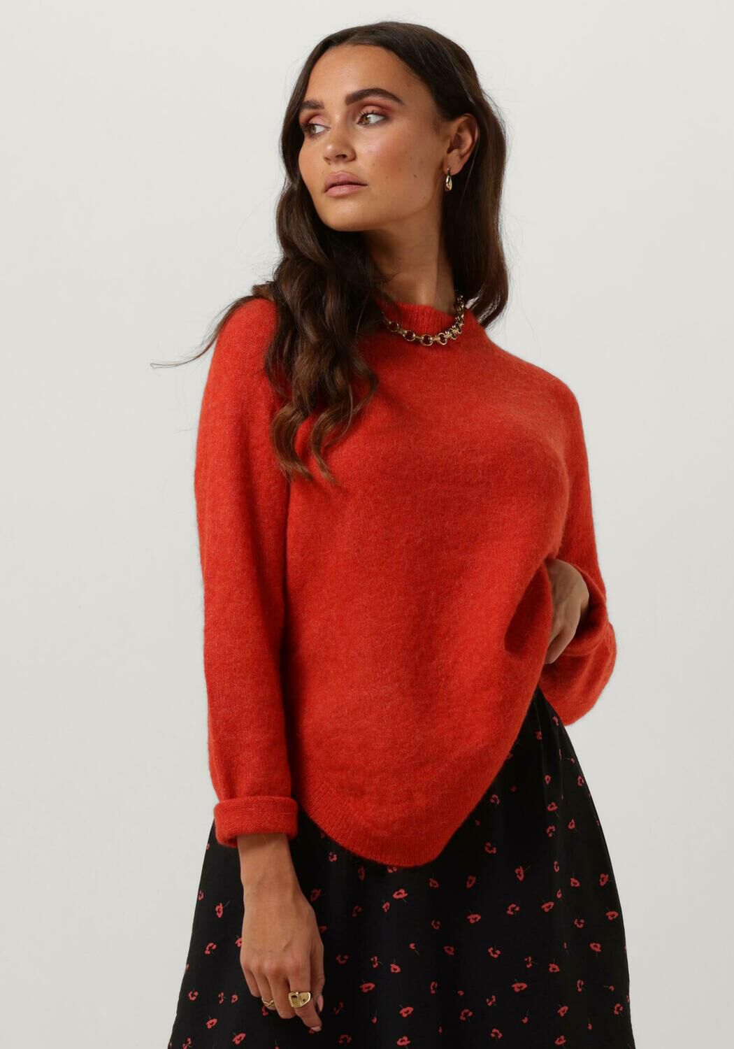 MSCH COPENHAGEN Dames Truien & Vesten Mschlessine Hope Pullover Rood