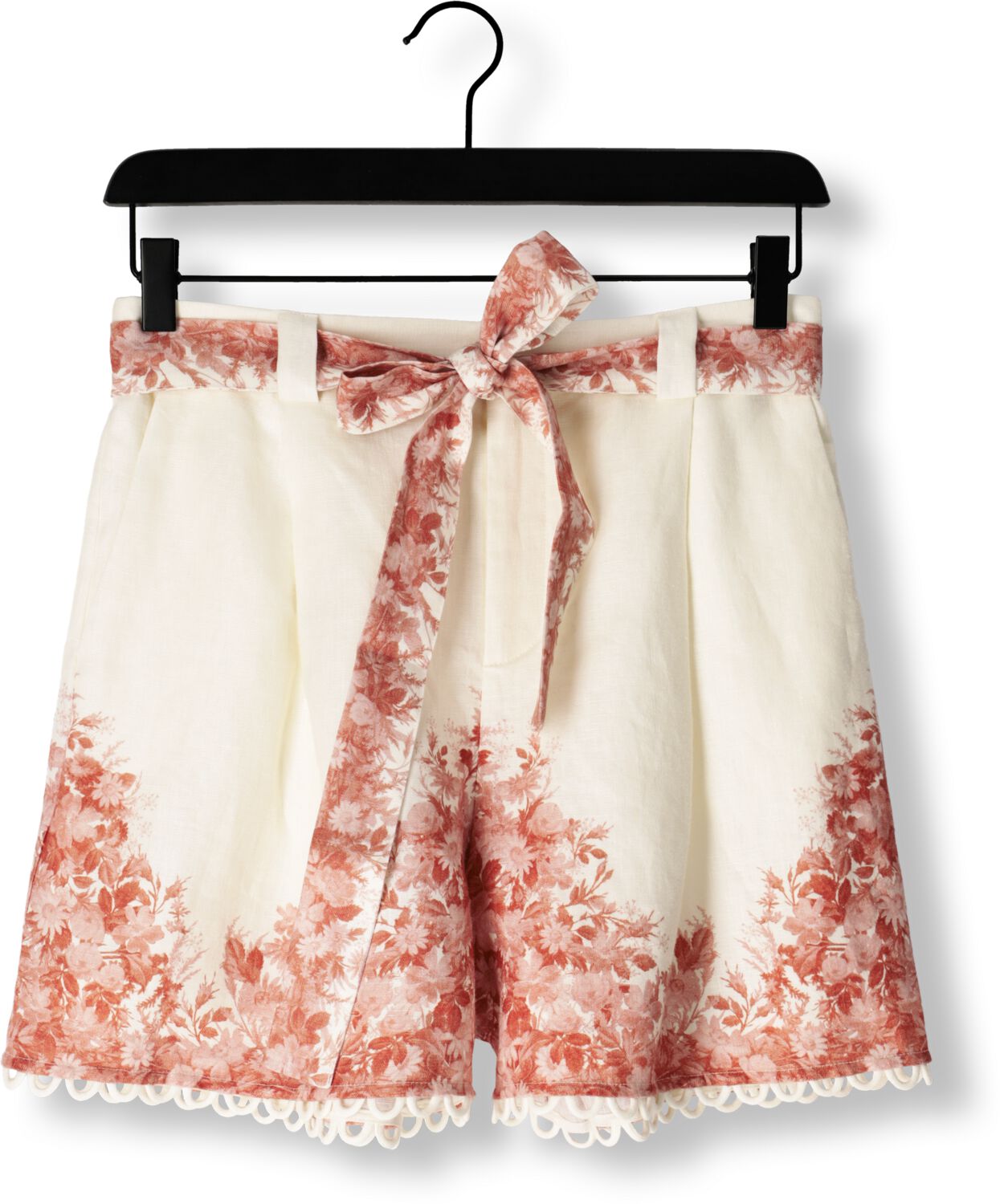 TWINSET MILANO Dames Broeken Woven Short Wit