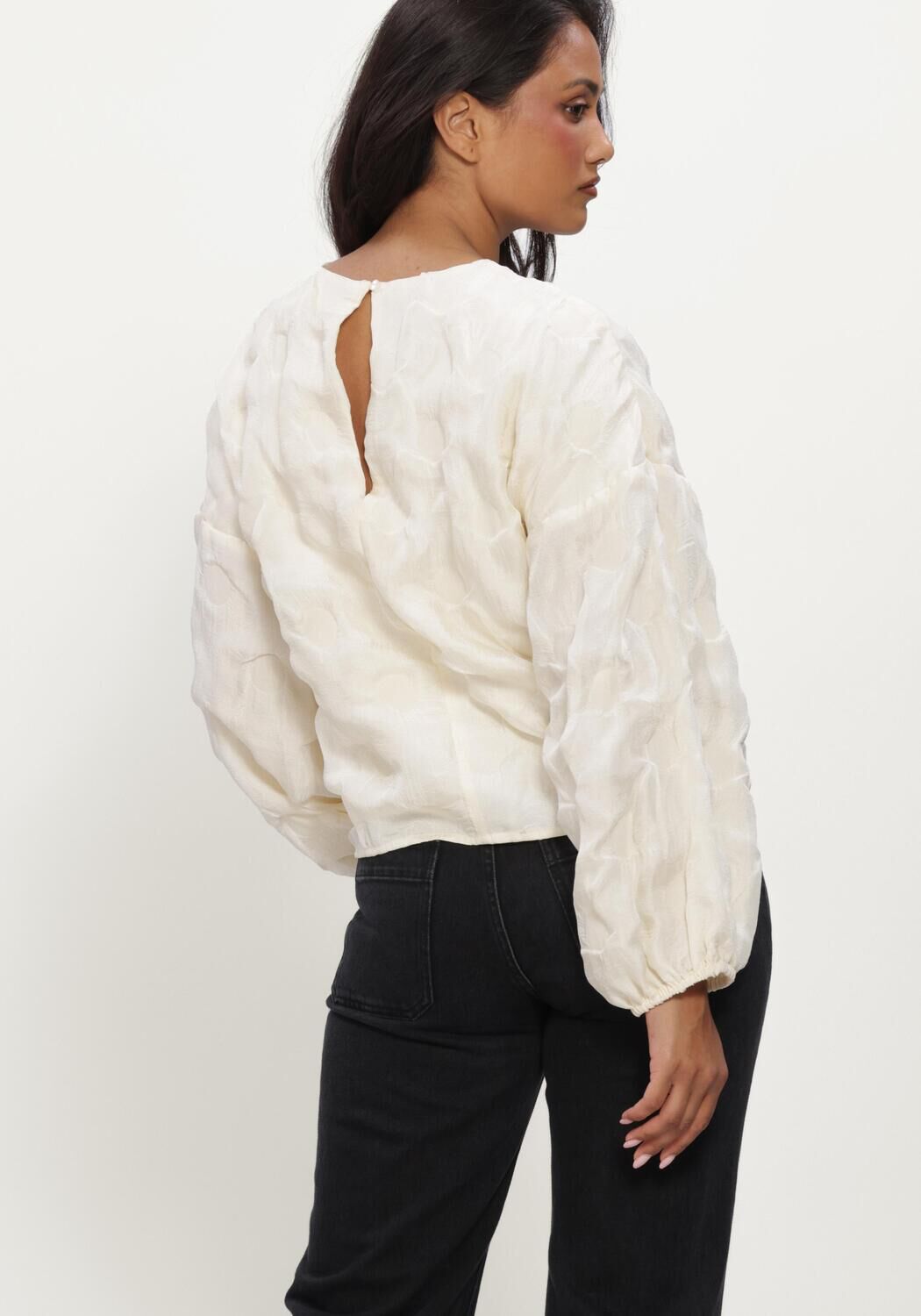 Gebroken wit CO'COUTURE Blouses FERONCC STRUCTURE BLOUSE - large