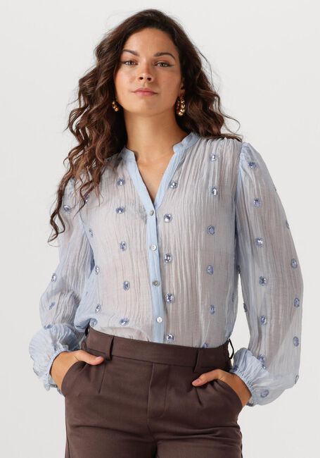Witte NUKUS Blouses ROSAN BLOUSE EMBROIDERY - large