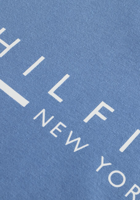 Blauwe TOMMY HILFIGER T-shirt HILFIGER NEW YORK TEE - large