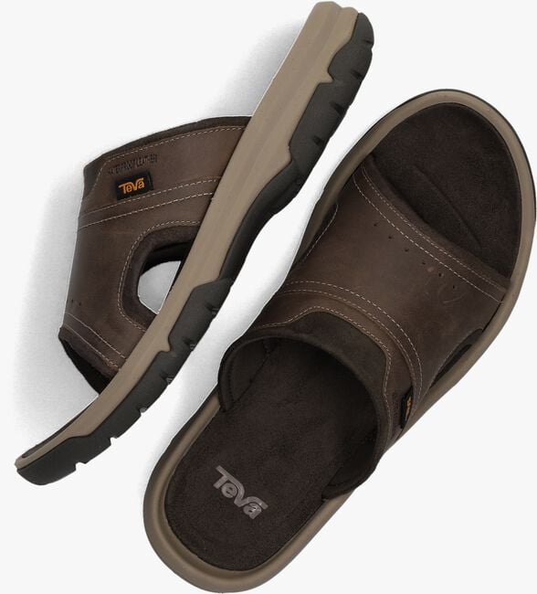 Teva Outlet Teva Slippers Heren Aanbieding Leren Heren Slippers