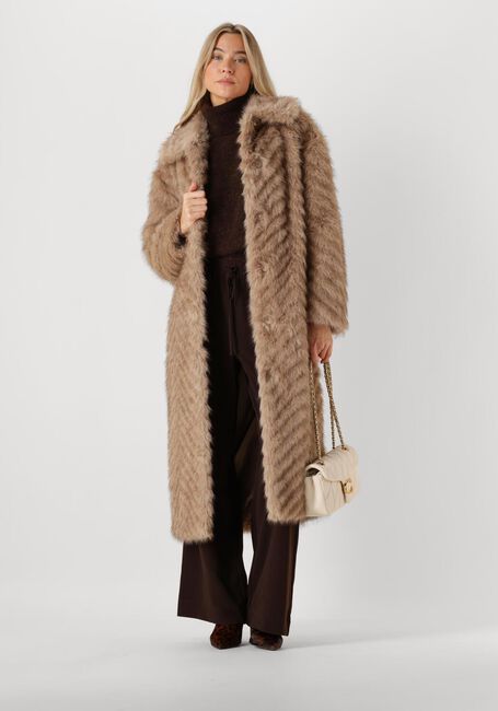 Bruine GESTUZ Wijde broek MALENAGZ PANTS - large