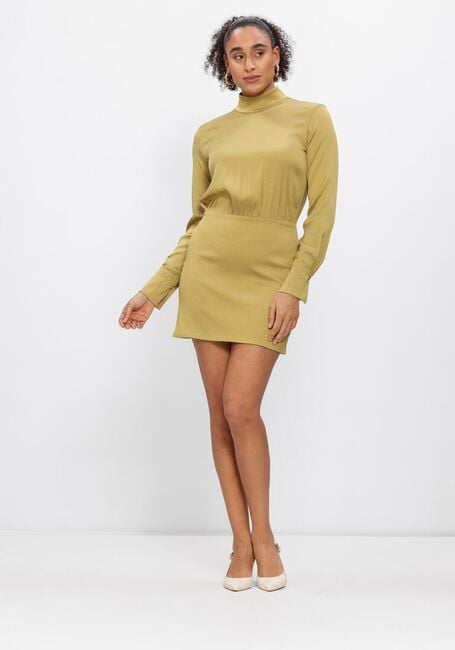 Bruine DRYKORN Mini jurk OVINE - large