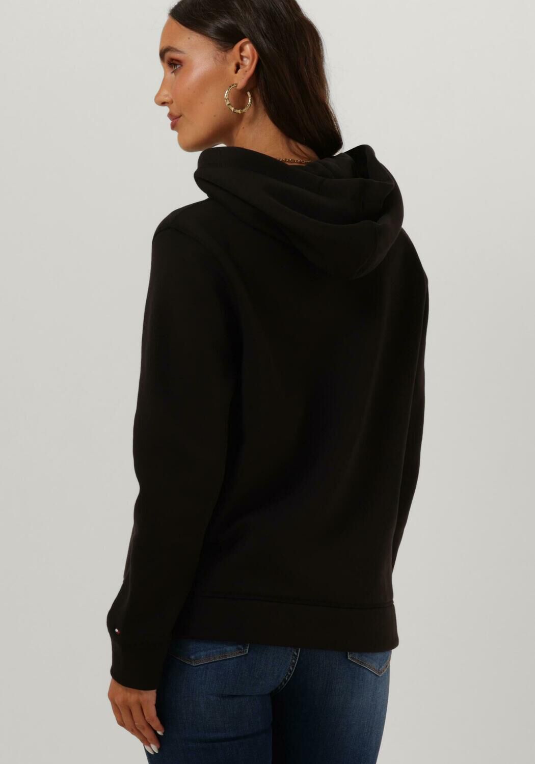 Zwarte TOMMY HILFIGER Sweater HERITAGE HILFIGER HOODIE LS Omoda